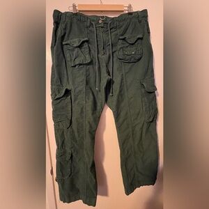 Free People Tahiti Cargo Corduroy Pants EUC